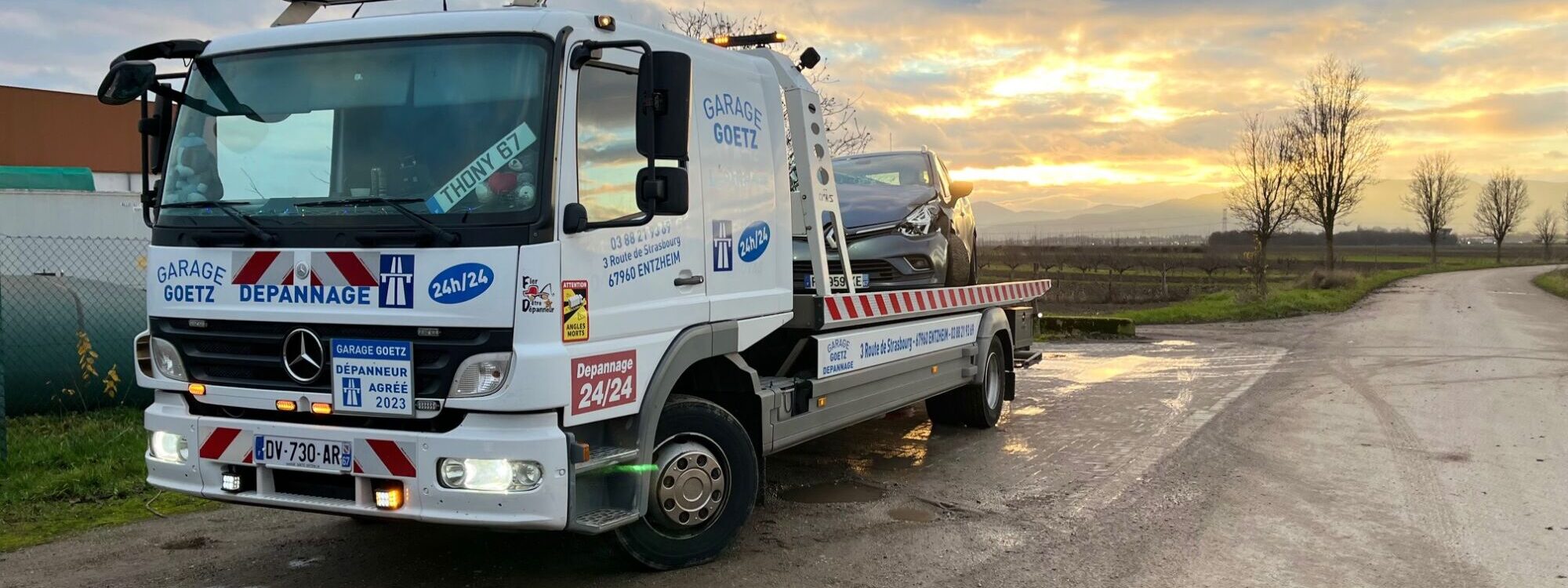 IMAGE24 2000X750 | Dépannage Garage Goetz Dépannage et remorquage : auto, moto, camion, engin de chantier et autre véhicule sur Strasbourg et Dorlisheim Sarrebourg
