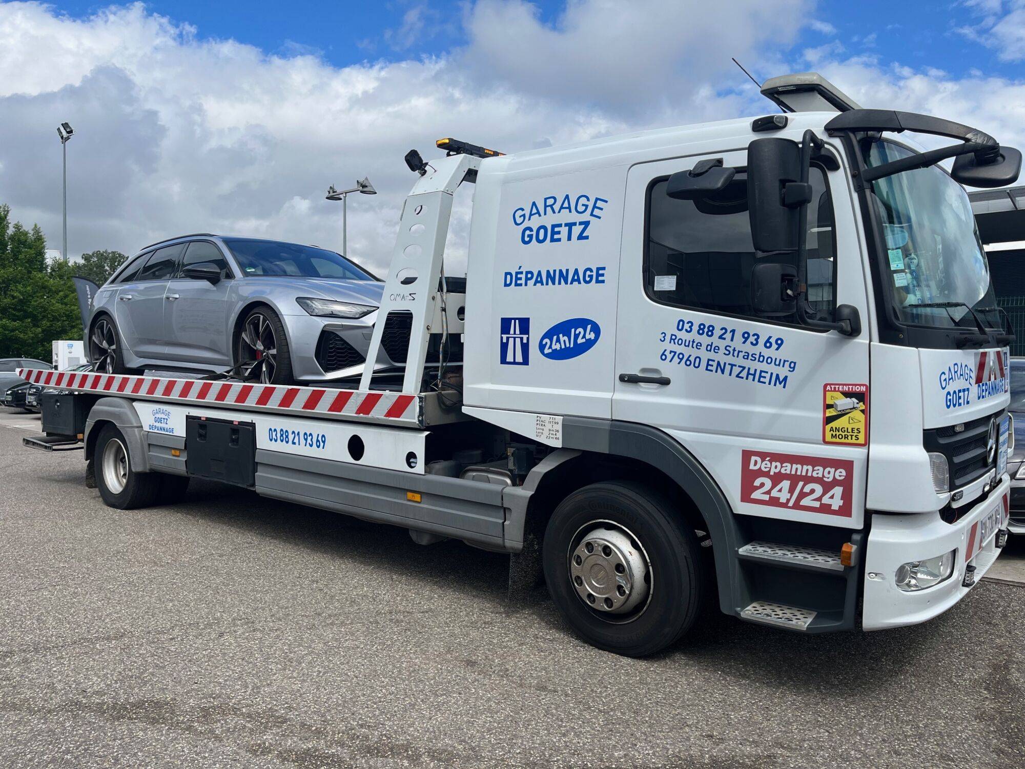 IMAGE21 | Dépannage Garage Goetz Dépannage et remorquage : auto, moto, camion, engin de chantier et autre véhicule sur Strasbourg et Dorlisheim Sarrebourg 0